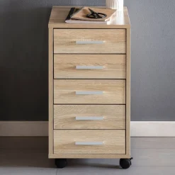 Büroschränke|Aktenschränke*Pharao24 Rollcontainer Wheel