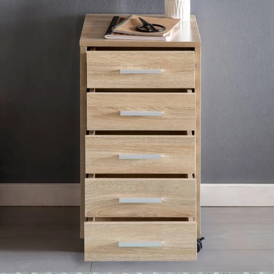 Büroschränke|Aktenschränke*Pharao24 Rollcontainer Wheel