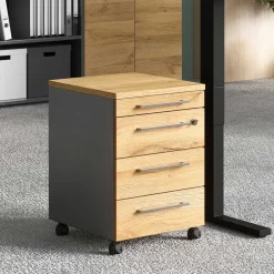 Büroschränke|Aktenschränke*Pharao24 Rollcontainer Zaraktis
