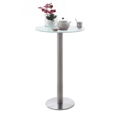 Pharao24 Runder Bartisch Sensivila> Barmöbel|Glastische