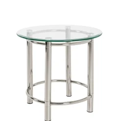 Pharao24 Runder Beistelltisch Braylin> Wohnzimmertisch|Beistelltische