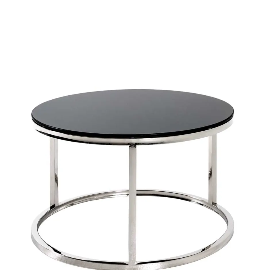 Pharao24 Runder Beistelltisch Danaha> Glastische