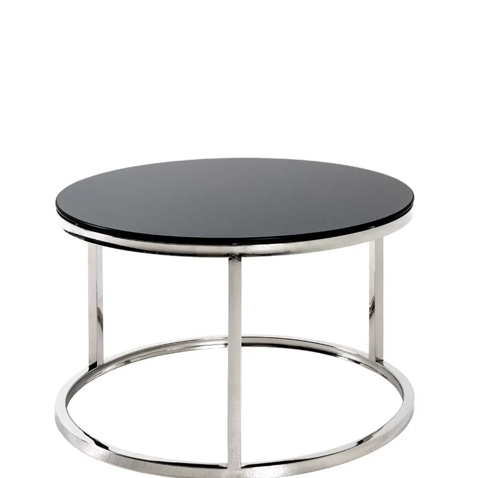 Pharao24 Runder Beistelltisch Danaha> Glastische