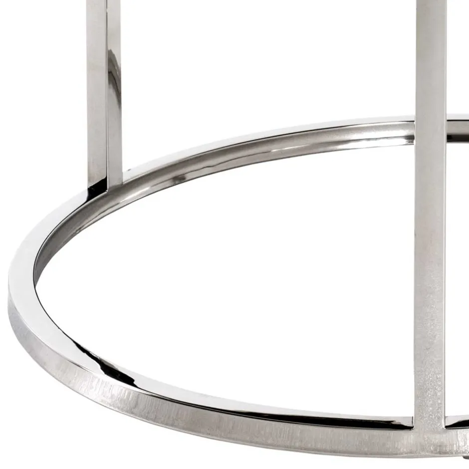 Pharao24 Runder Beistelltisch Danaha> Glastische