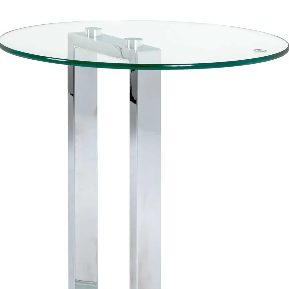 Wohnzimmertisch|Beistelltische*Pharao24 Runder Beistelltisch Finaron