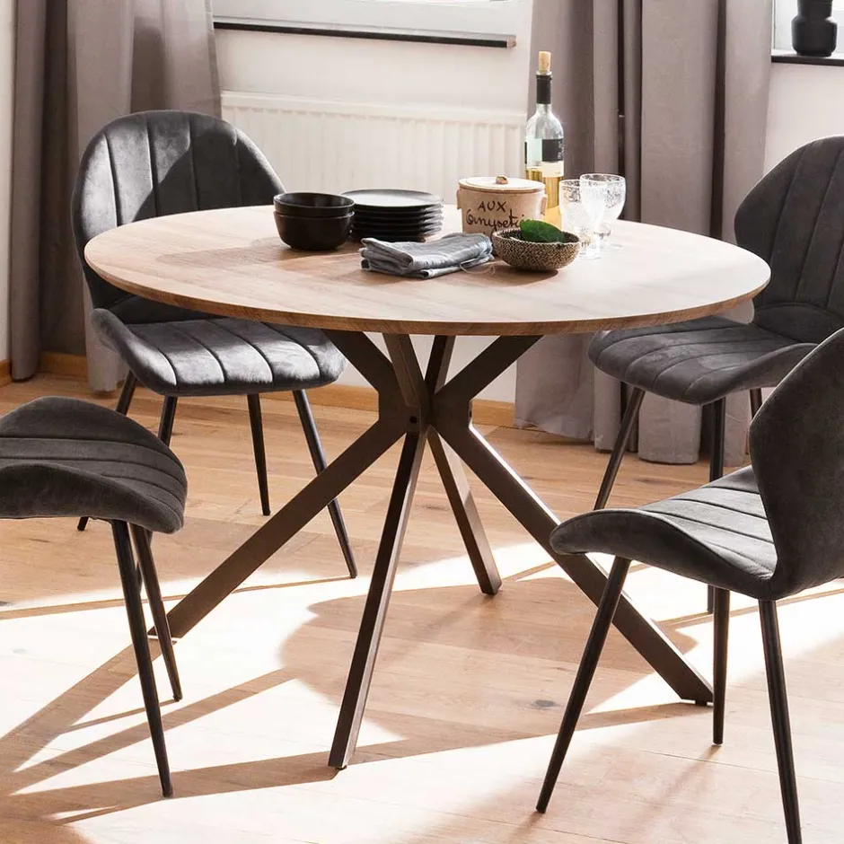 Pharao24 Runder Esstisch Smidan> Küchentisch|Esstische