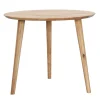 Massivholzmöbel|Küchentisch*Pharao24 Runder Esszimmertisch Francesca
