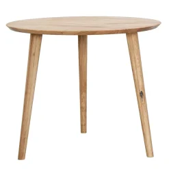 Massivholzmöbel|Küchentisch*Pharao24 Runder Esszimmertisch Francesca