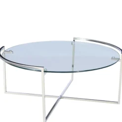 Pharao24 Runder Glastisch Xamento> Wohnzimmertisch|Glastische