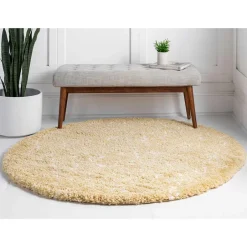 Pharao24 Runder Hochflor Teppich Aktemus> Teppiche