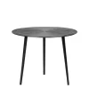 Wohnzimmertisch|Beistelltische*Pharao24 Runder Metalltisch Viesta