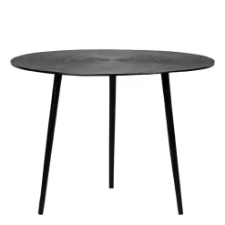 Wohnzimmertisch|Beistelltische*Pharao24 Runder Metalltisch Viesta