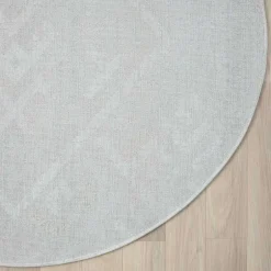 Teppiche*Pharao24 Runder Teppich hell Seen