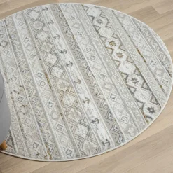 Teppiche*Pharao24 Runder Teppich Island