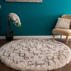 Pharao24 Runder Teppich mit Muster Quelina> Teppiche