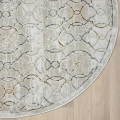 Pharao24 Runder Teppich Villaro><noscript><img width=