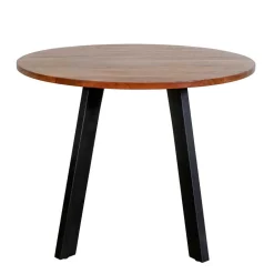 Küchentisch|Massivholztische*Pharao24 Runder Tisch Donzai