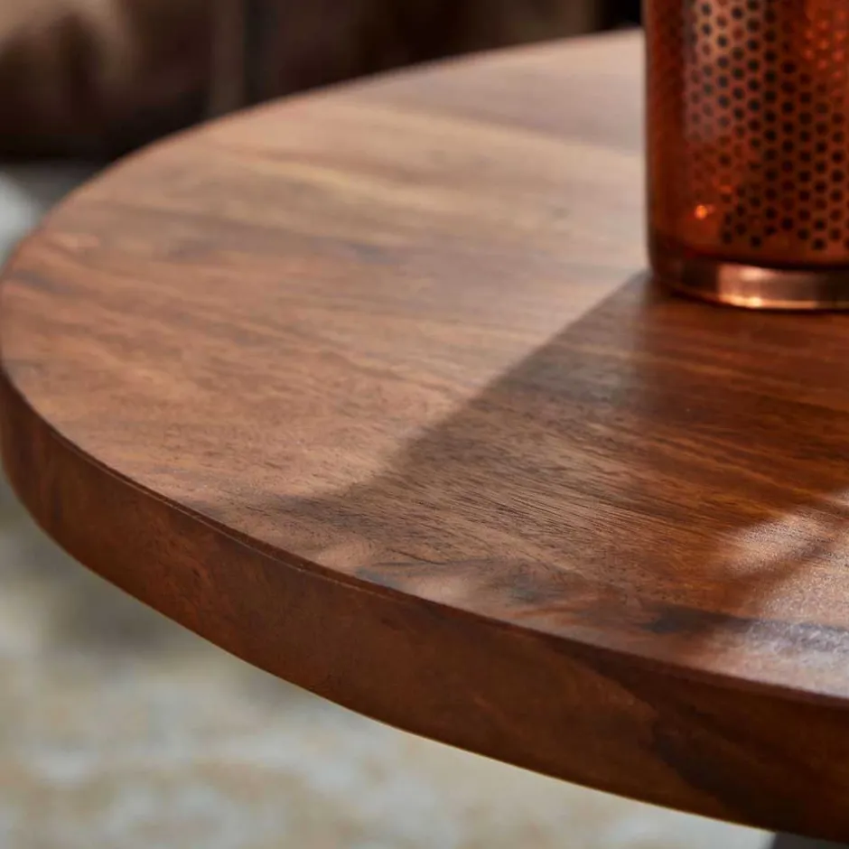 Beistelltische|Couchtische*Pharao24 Runder Wohnzimmer Tisch Ceolata