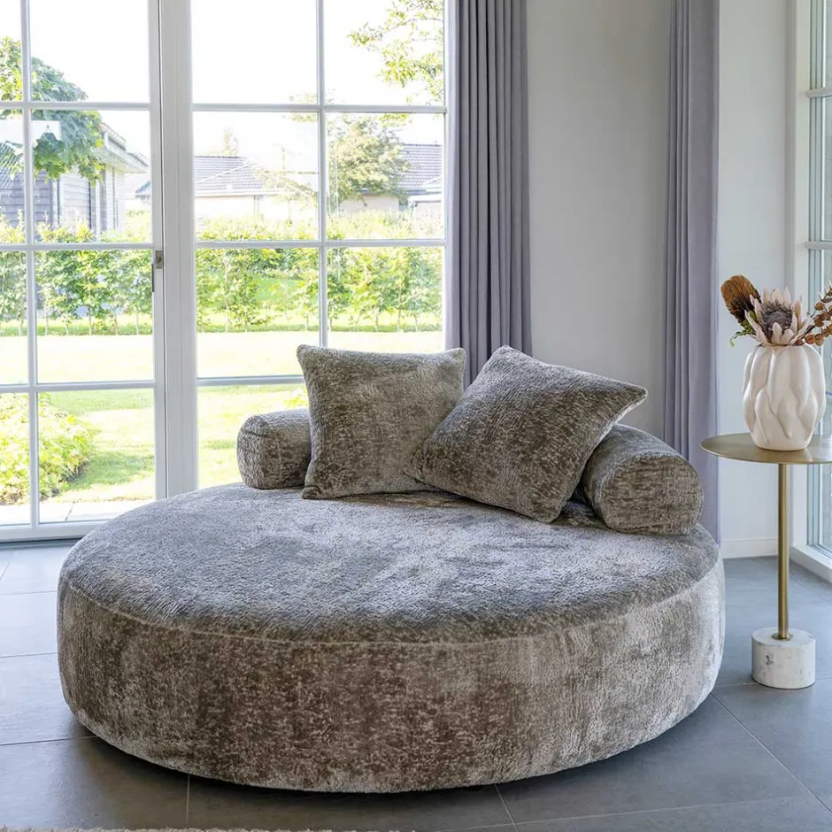 Pharao24 Rundsofa Nerella> Polstermöbel|Wohnzimmercouch
