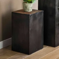 Pharao24 Rustikale Blumensäule Vasteca> Wohnzimmertisch|Beistelltische