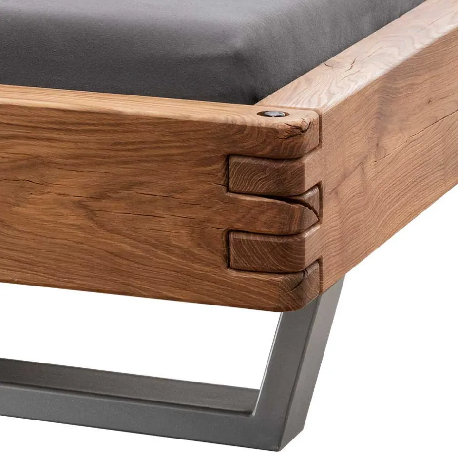 Pharao24 Rustikales Doppelbett Emrene> Komfortbetten|Doppelbetten