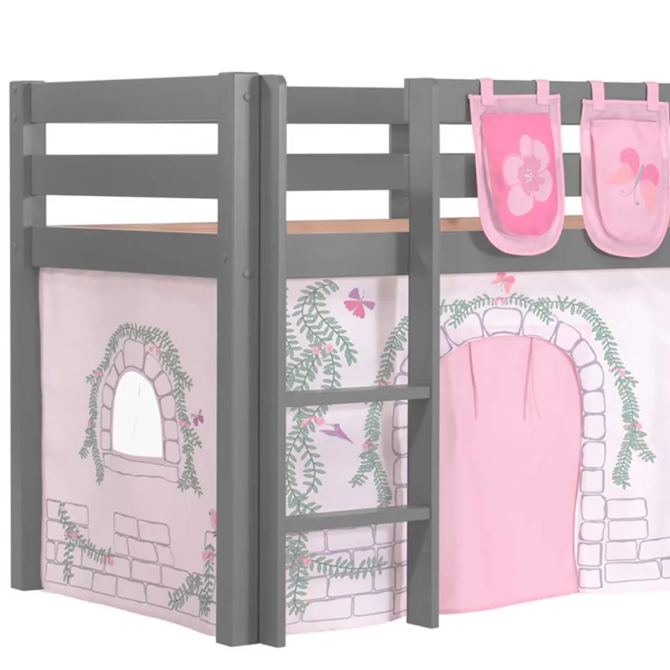 Pharao24 Rutsch Hochbett Cretania>Kinder Kinderbetten|Kinderhochbetten