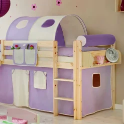 Kinderbetten|Kinderhochbetten*Pharao24 Rutschbett Enzyla