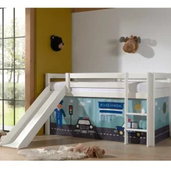 Kinderhochbetten|Kinderbetten*Pharao24 Rutschenbett Claus