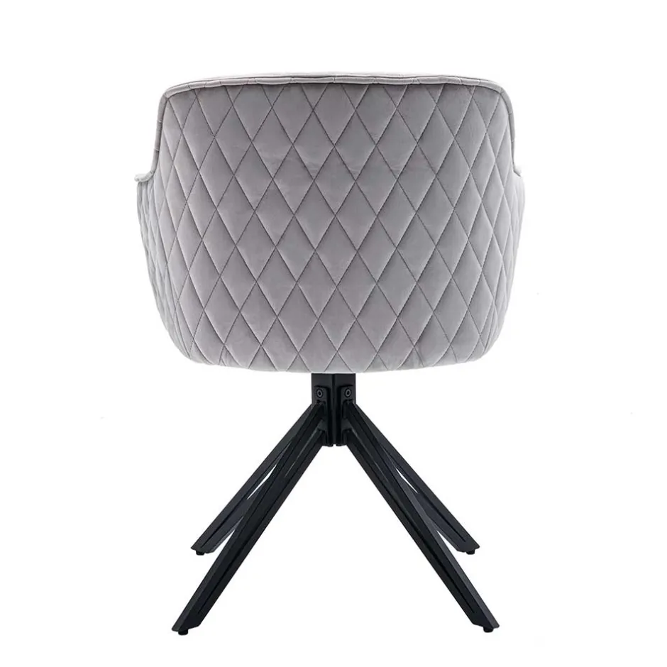 Pharao24 Samt Armlehnenstuhl Ceskan> Armlehnstühle