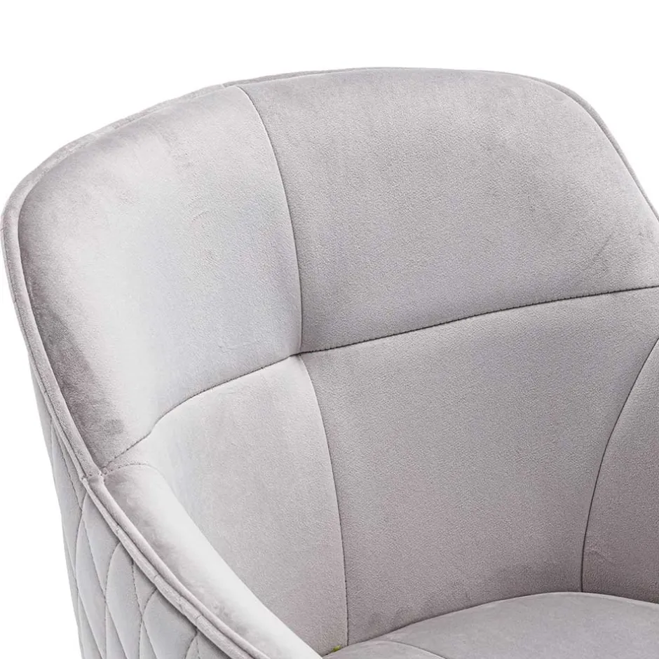 Pharao24 Samt Armlehnenstuhl Ceskan> Armlehnstühle