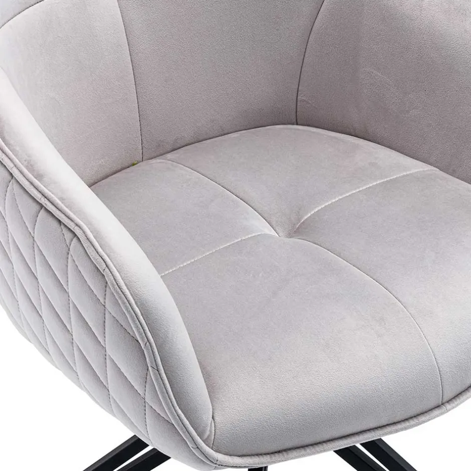 Pharao24 Samt Armlehnenstuhl Ceskan> Armlehnstühle