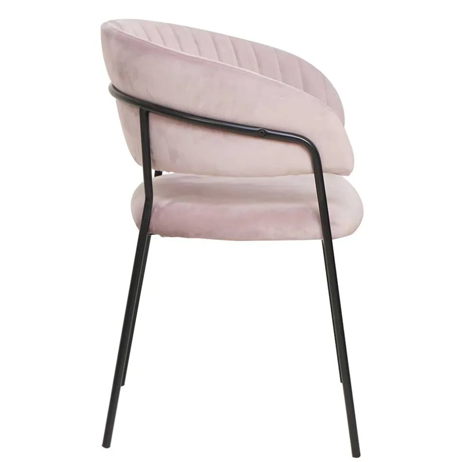 Armlehnstühle*Pharao24 Samt Armlehner Zaotrado