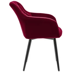 Pharao24 Samt Armlehnstuhl Kitan><noscript><img width=