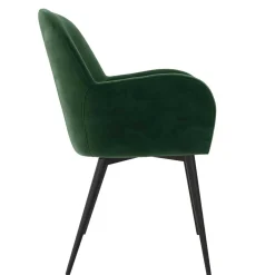 Polsterstühle|Armlehnstühle*Pharao24 Samt Armlehnstuhl Valdiza