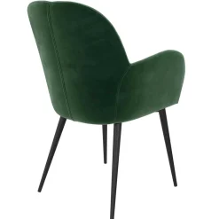 Polsterstühle|Armlehnstühle*Pharao24 Samt Armlehnstuhl Valdiza