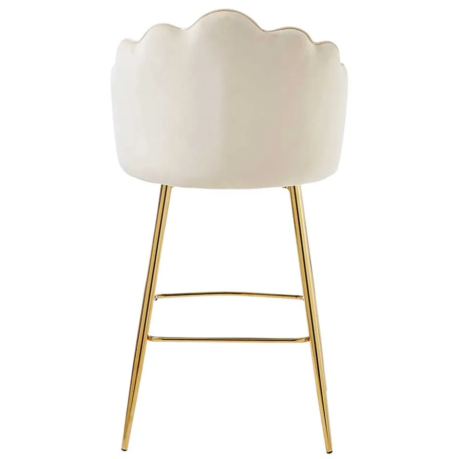 Barmöbel|Barhocker*Pharao24 Samt Barhocker Mauritiuss