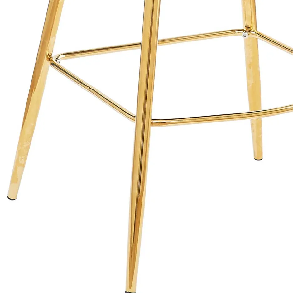 Barmöbel|Barhocker*Pharao24 Samt Barhocker Mauritiuss