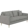 3 Sitzer Sofa*Pharao24 Samt Dreier Sofa Safda