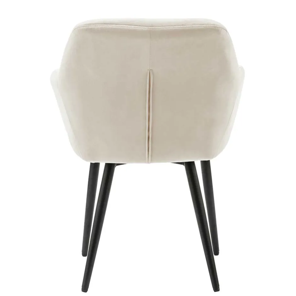 Pharao24 Samt Esszimmersessel Aurach> Armlehnstühle