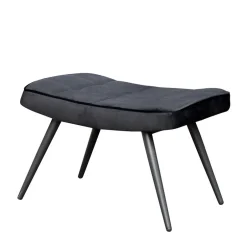 Pharao24 Samt Fußhocker Ceano> Hocker