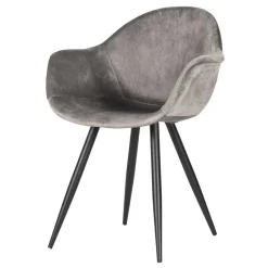 Pharao24 Samt Küchenstuhl Set Martinus> Küchenstühle|Esszimmerstühle