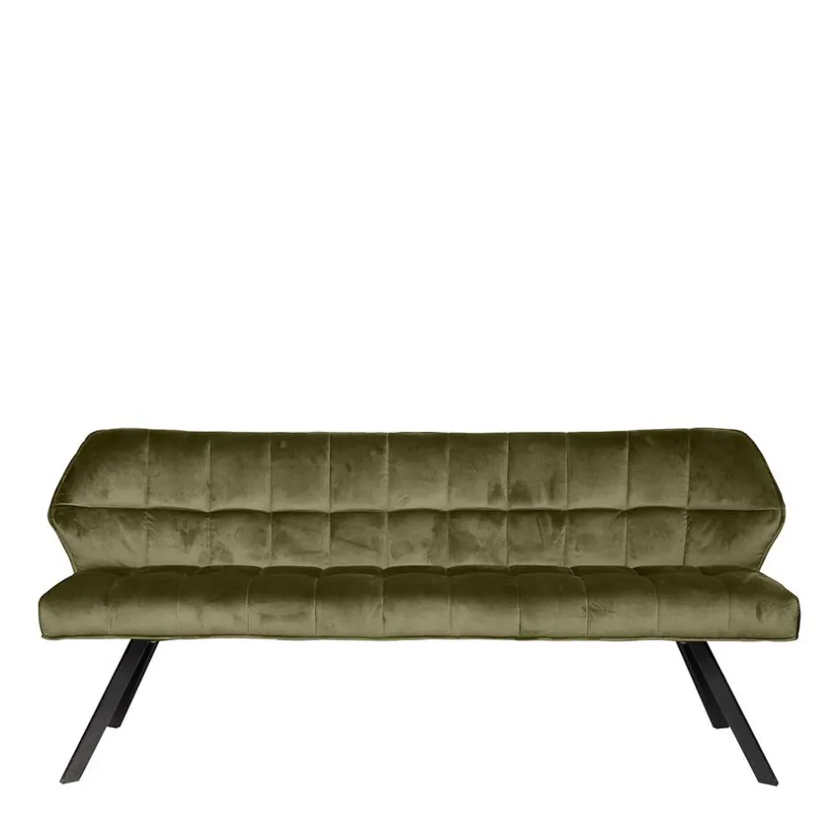 Küchenbank|Esszimmersofa*Pharao24 Samt Polsterbank Ojana