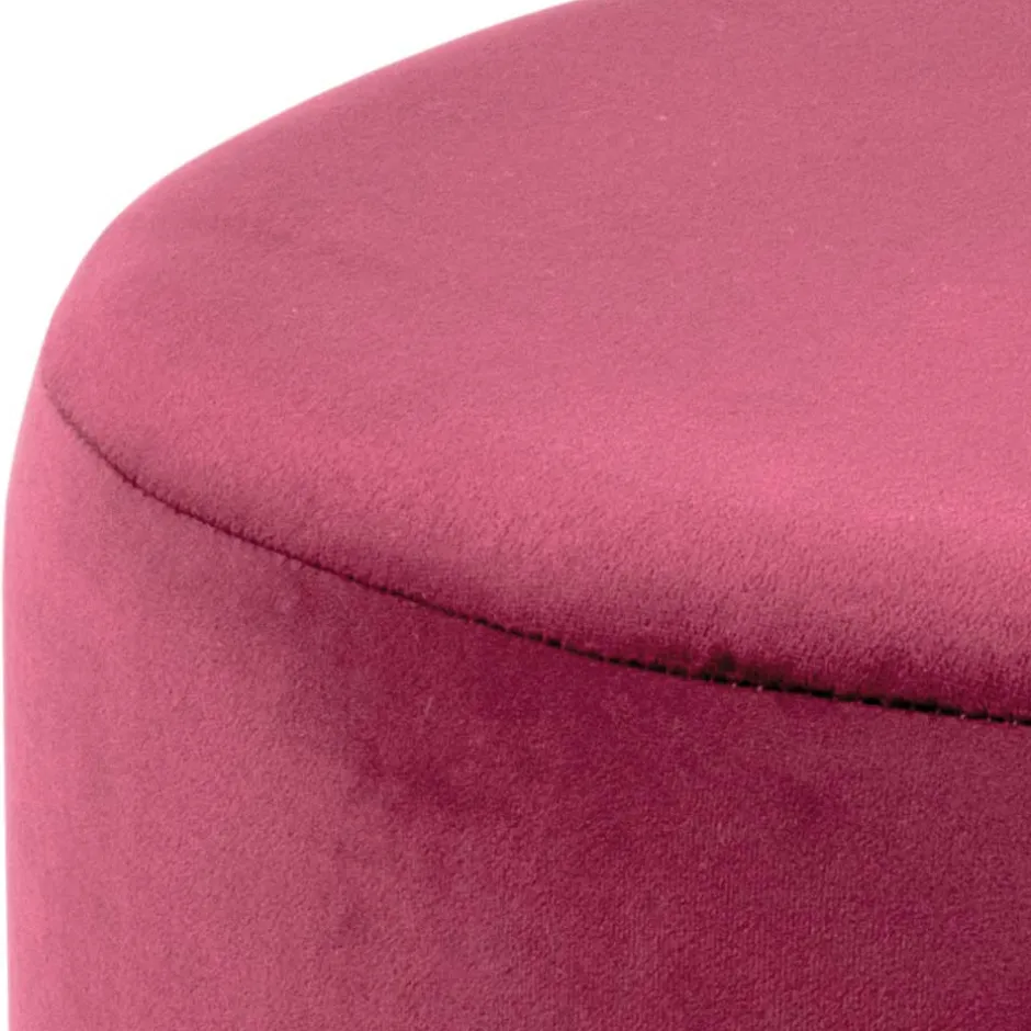 Sitzhocker*Pharao24 Samt Polsterhocker Jelanda