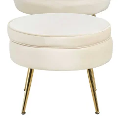 Pharao24 Samt Polsterhocker Kuito><noscript><img width=