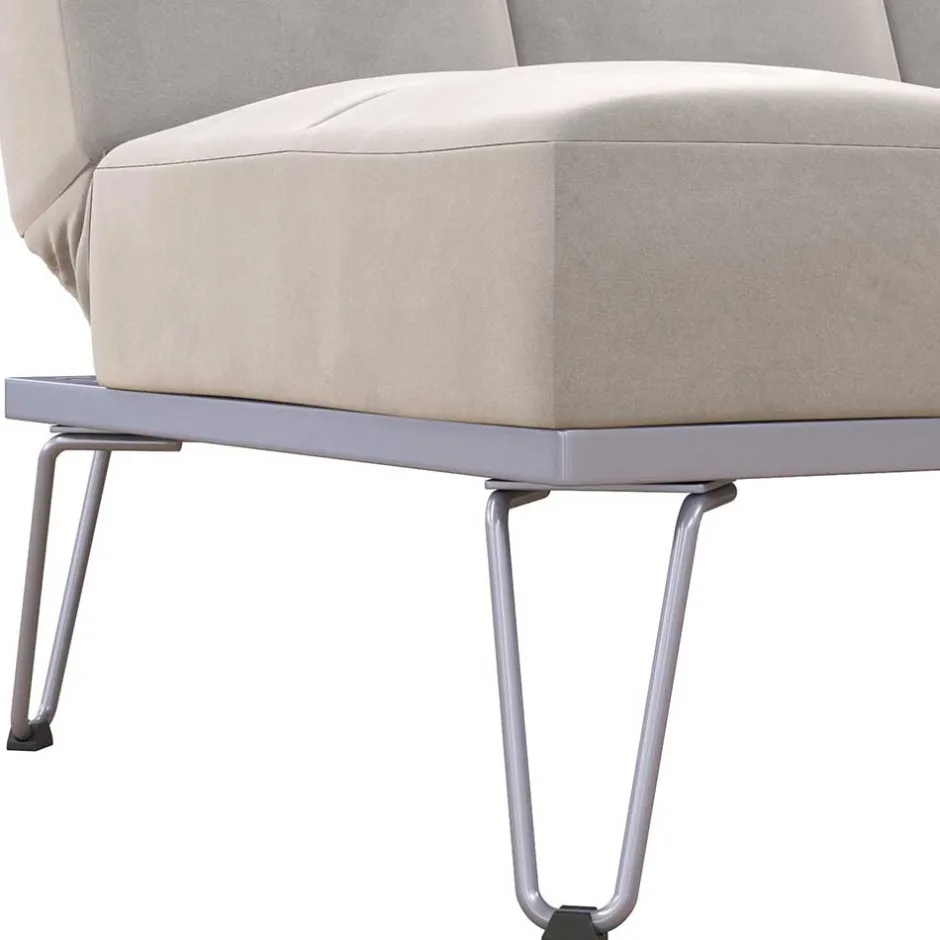 3 Sitzer Sofa|Schlafsofas*Pharao24 Samt Schlafsofa Ruven