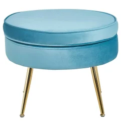 Pharao24 Samt Sitzhocker Mimdos> Sitzhocker