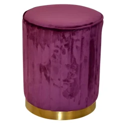 Pharao24 Samt Sitzpouf Digenara> Sitzhocker