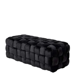 Pharao24 Samt Stoffbank Costian> Polsterbänke|Schlafzimmerbänke