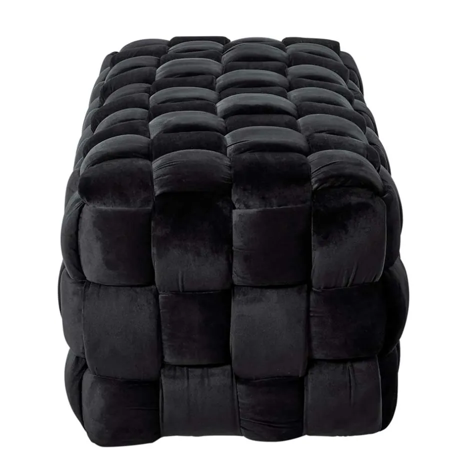 Pharao24 Samt Stoffbank Costian> Polsterbänke|Schlafzimmerbänke