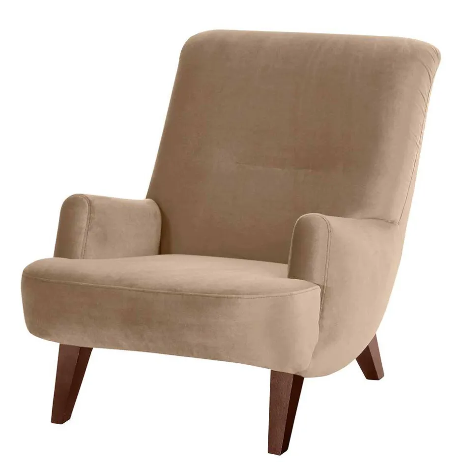 Pharao24 Samtvelours Komfortsessel Euphonia> Relaxsessel